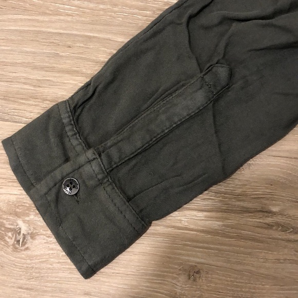 Mudd Button Down Shirt, Castor Gray, Sz M - Picture 7 of 9